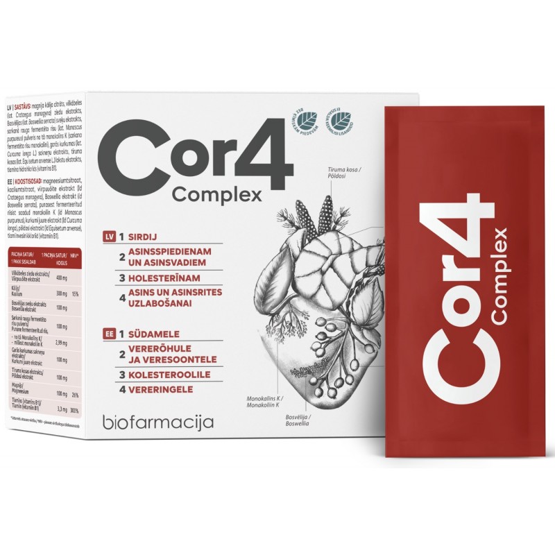 BioFarmacija Cor4 kompleks N28